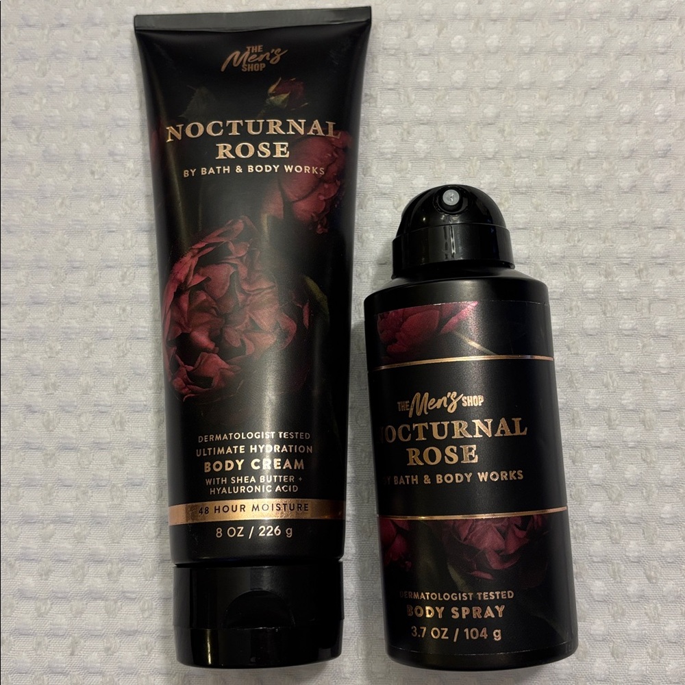 Nocturnal Rose Bath & Body Works Ultimate Hydration Cream Spray Unisex Men Women